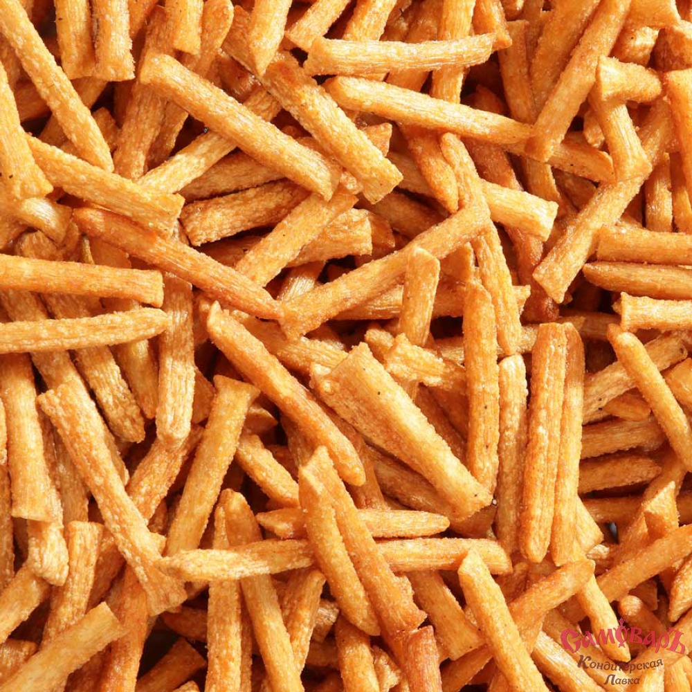 СОЛОМКА КУКУРУЗНАЯ ( со вкусом сметана с зеленью ,грибы со сметаной , сыр ) АО "Зернопродукт"