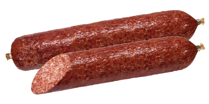 Колбаса Итальянская с/в кат А 300 гр ТМ Дубки