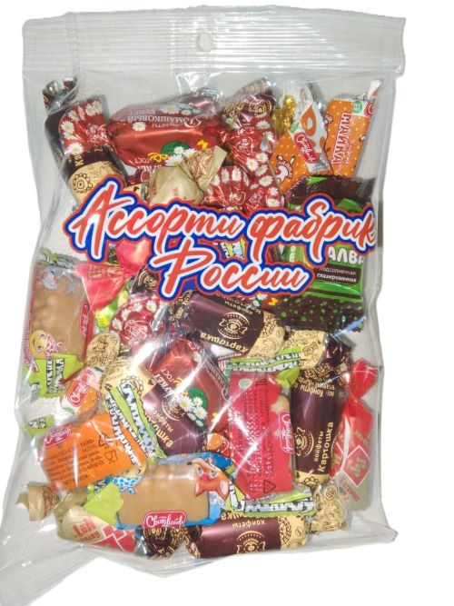 Конфеты Ассорти кондитерских фабрик 0,500гр , Экопродукт