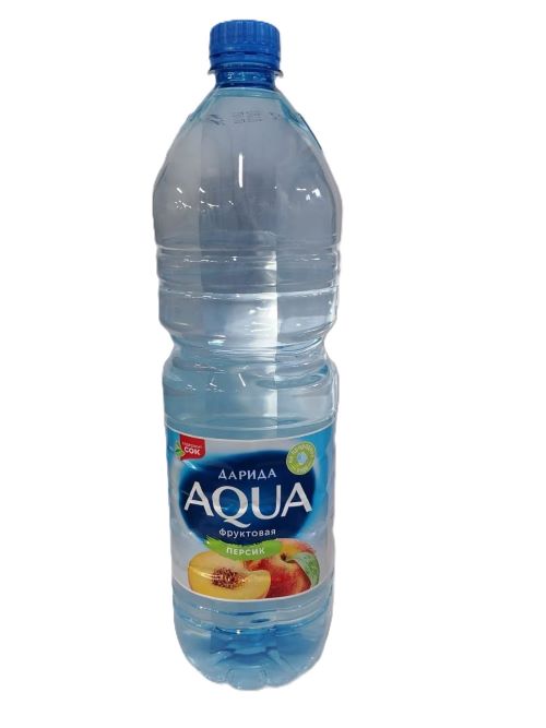 Напиток б/а негаз. AQUA ФРУКТОВАЯ персик, 1.5л, Дарида