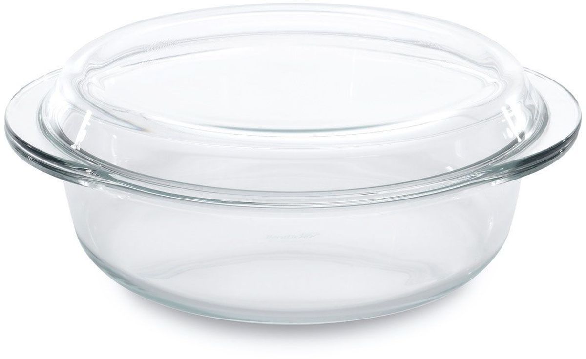 Кастрюля  из жаропрочного  стекла с крышкой, общ. объем 3,1 л  Pasabahce