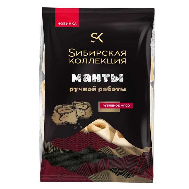 МАНТЫ РУЧНОЙ РАБОТЫ "Сибирская коллекция" 500г