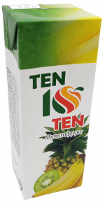 Мультифрутовый нектар TEN 10 б/к 1л