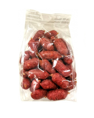 Колбаски мини салями со вкусом хамона, с/к, с/з, 250 гр. ДКП