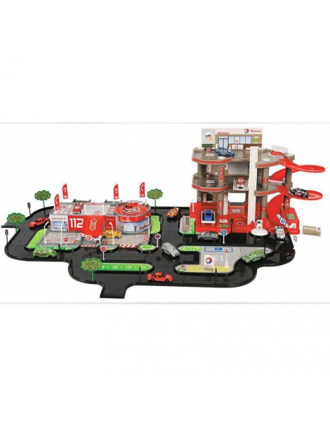 Игровой набор "Парковка: Станция обслуживания" (40 см, 4 дет., 1 авто, аксесс.)