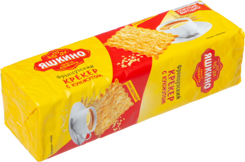 Крекер Яшкино Французский 185г