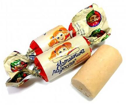 Конфеты Батончик "Наташкина радость" сливочный" 500 гр., ООО Оптима