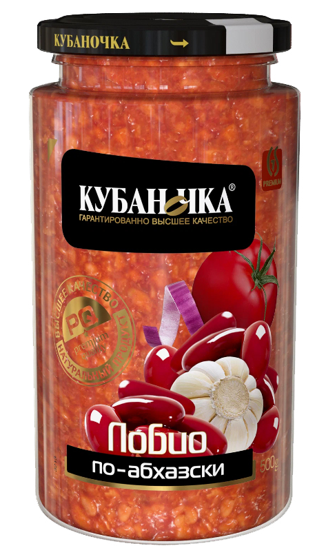 Лобио по Абхазски Кубаночка 500г ст/б, ООО Гранд Стар