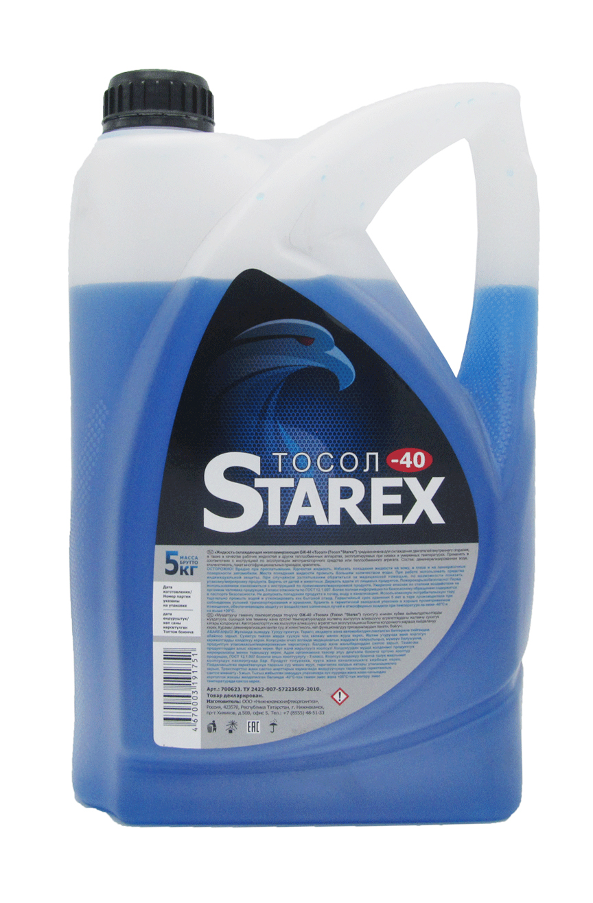 Тосол STAREX 5кг Обнинскоргсинтез ЗАО