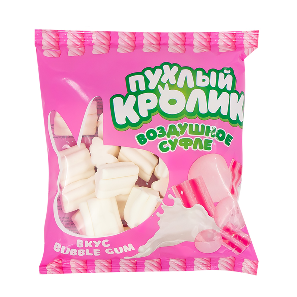 Конфеты неглазированные суфле воздушное "Пухлый кролик" 0,6 кг ООО "Алтей" Алтей ООО