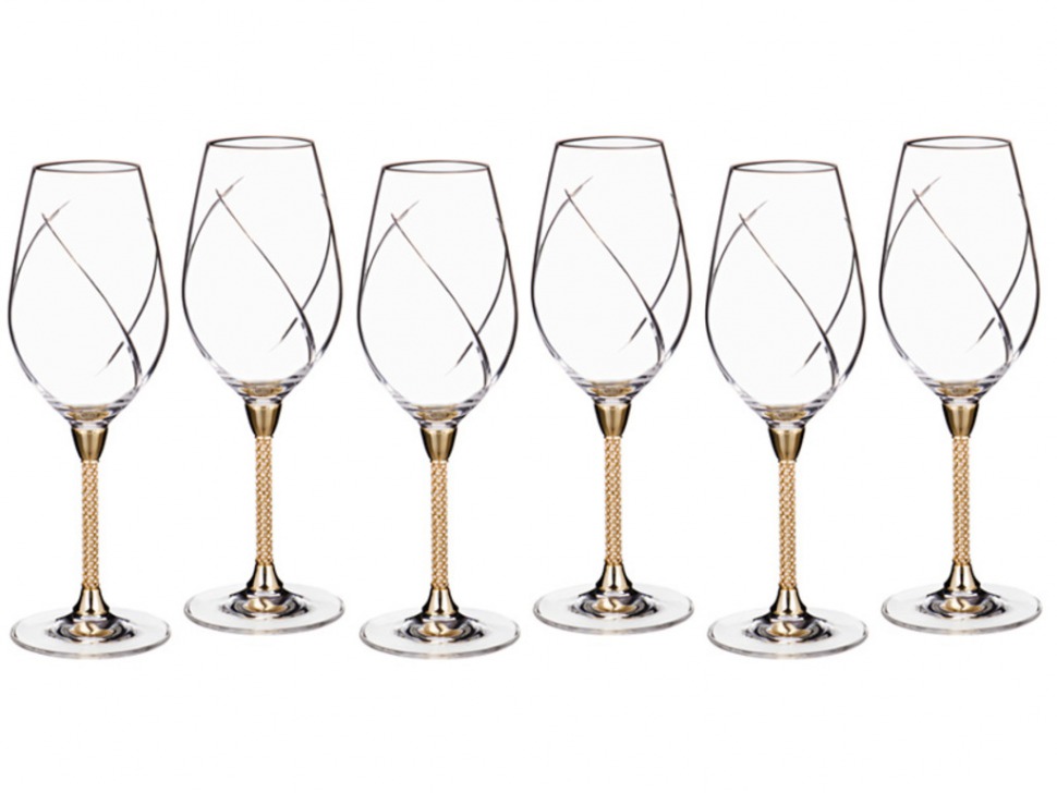 Наборы бокалов фужеров вино, шампанское (6 шт.)