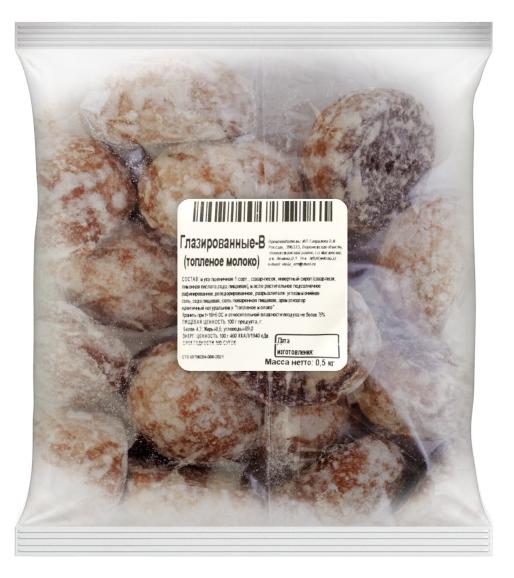 ХБИ Глазированные В (топленое молоко) 500г