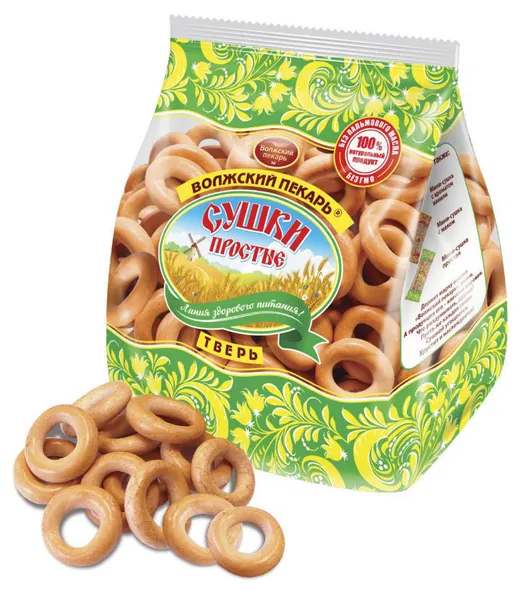 Сушки простые 1000 г Волжский Пекарь