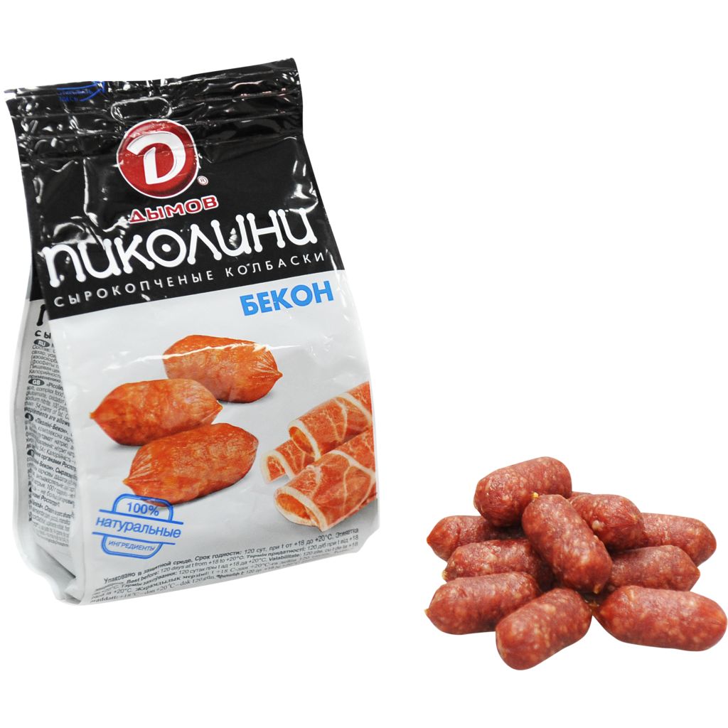 Колбаски с\к "Пиколини" категория А, 300г, КМК