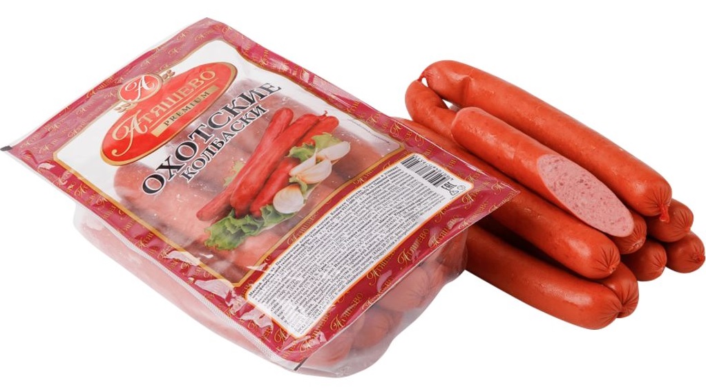 Колбаски "Охотские", кат Б., 500 г ЗАО МПК Атяшевский
