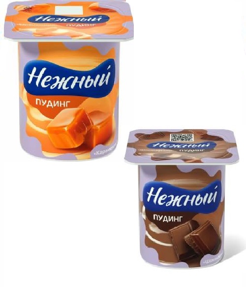 Пудинг НЕЖНЫЙ шоколад/карамель, БЗМЖ, 100 г