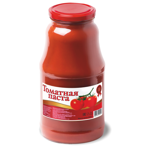 Томатная паста ТРИ ПОМИДОРА, 2кг