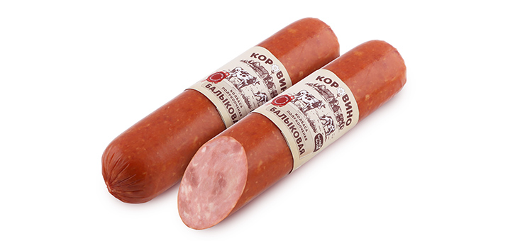 Колбаса п/к Балыковая кат.А, 840гр, шт. (Останкинский МК АО)