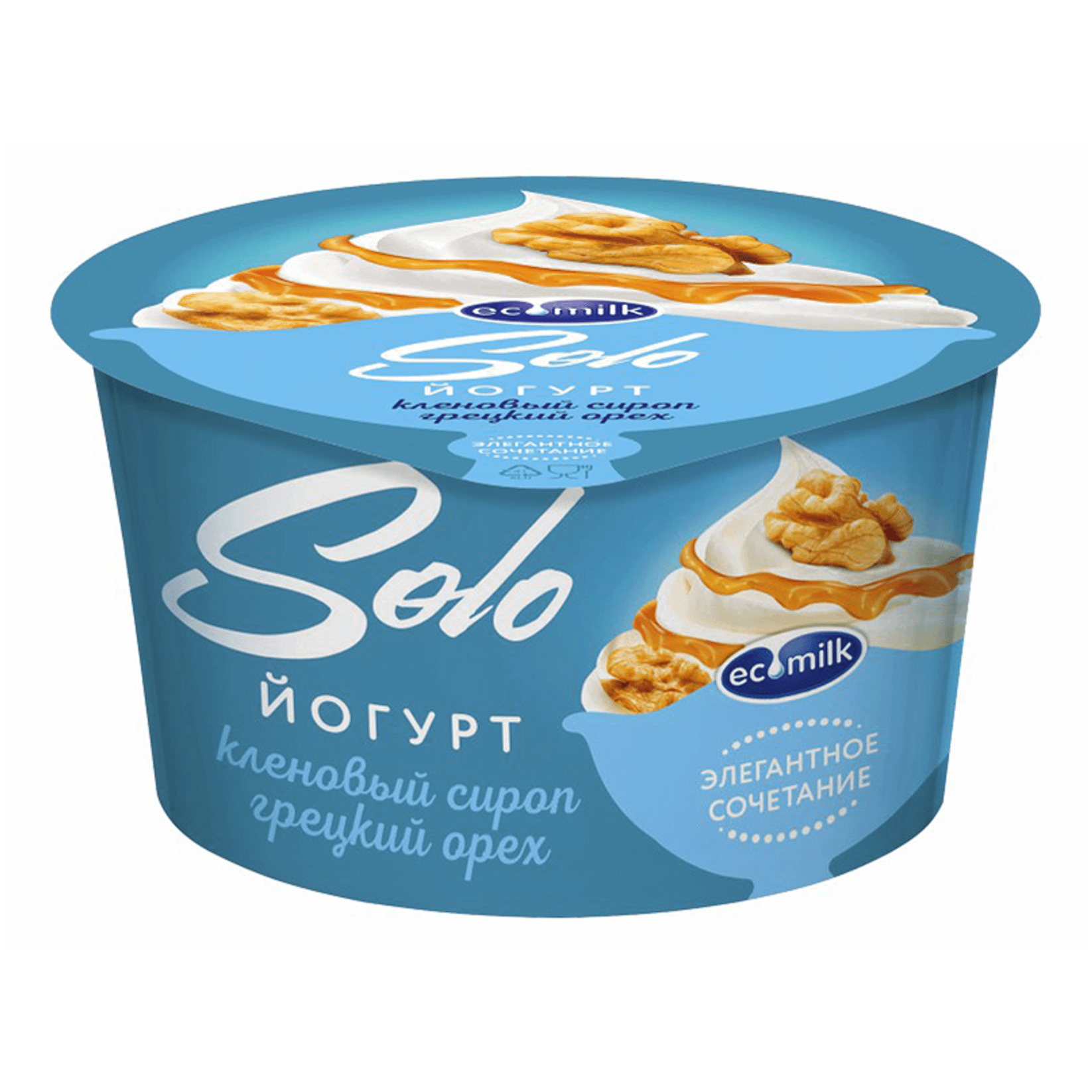 Йогурт ТМ Соло МДЖ 4.2% 130 г БЗМЖ АО Озерецкий Молочный Комбинат