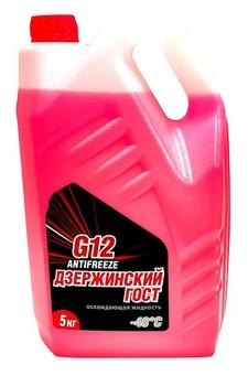 Антифриз красный G12 "Стандарт" 5 кг.