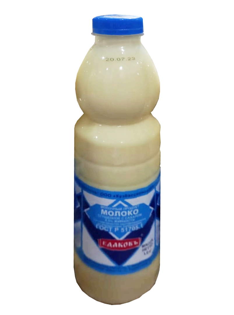 Молоко сгущенное с сахаром 8,5% ТУ,ЕДАКОВЪ пэт 1кг бзмж