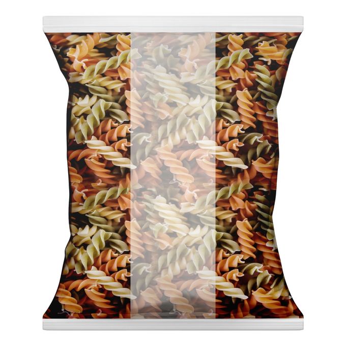 Изделия макаронные группы В высшего сорта "Трехцветные" трубочки рифленые 900 гр