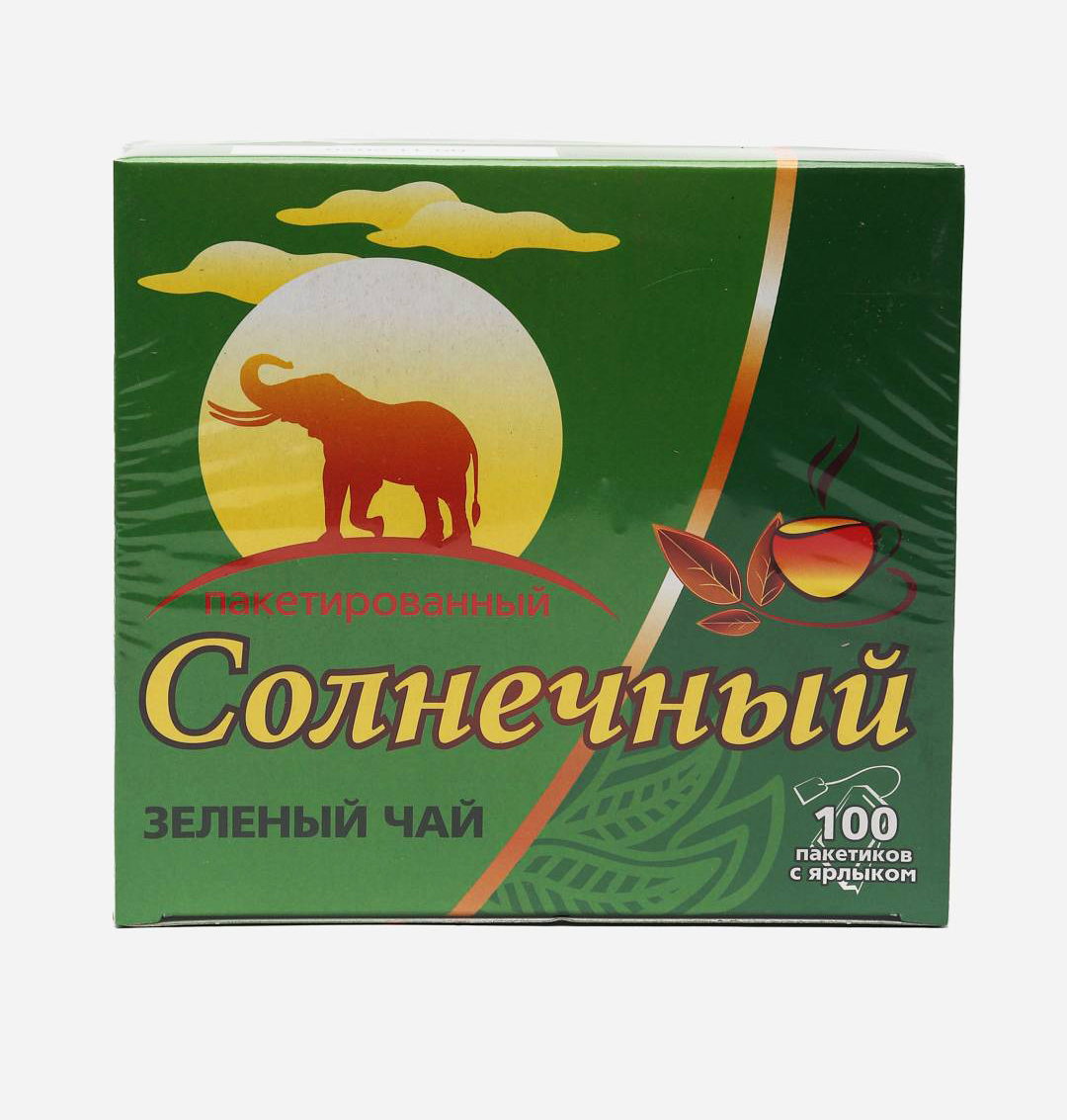 Чай зеленый "Солнечный" 100 пак*2,0гр с/я