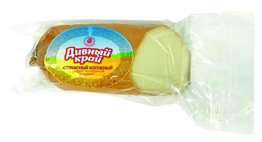 Сыр колбасный копченый 40% "Дивный край" БЗМЖ 7 Утра ООО