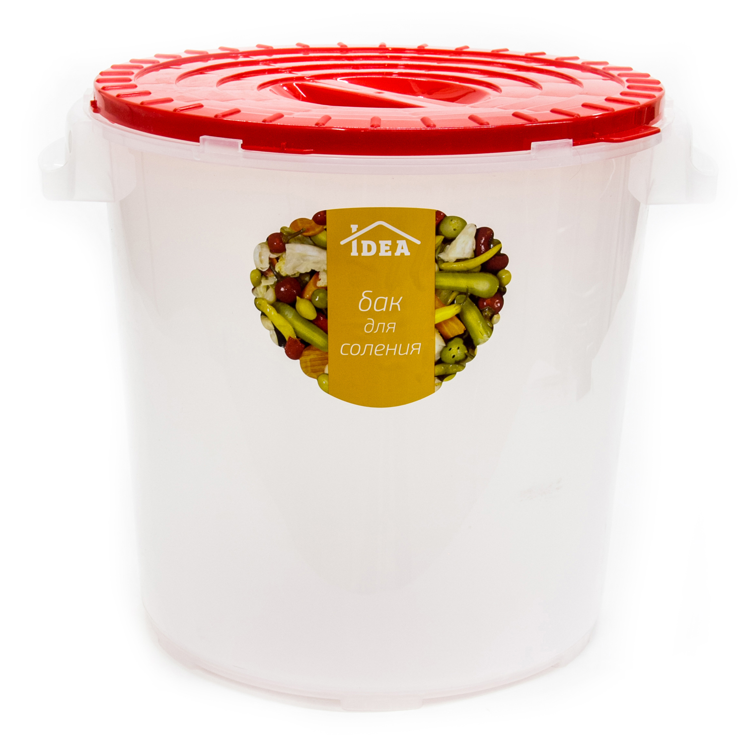 Бочка для засолки с гнётом 25л