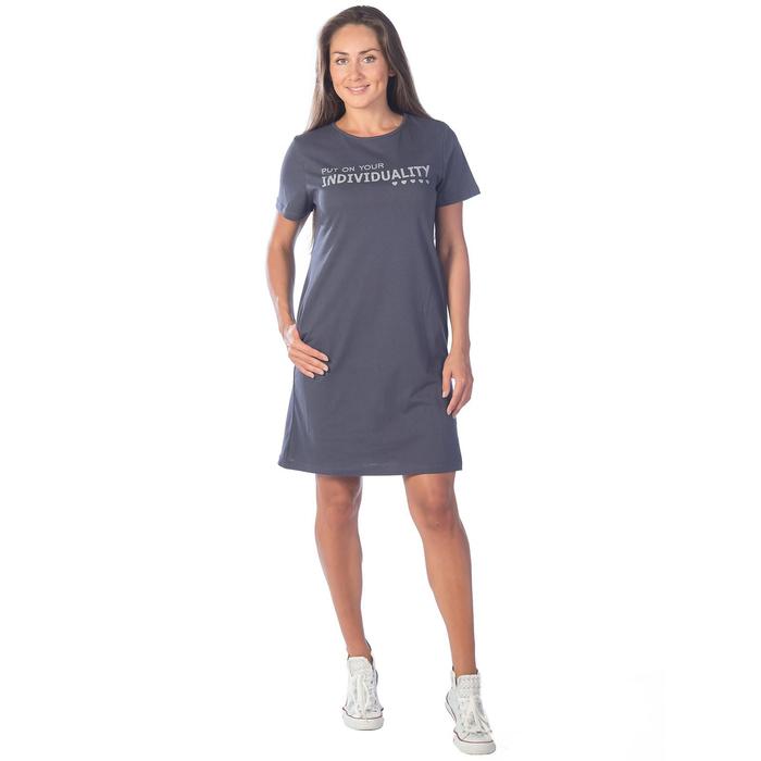 Платье женское, модель: с принтом размер 46 56 хлопок 100%