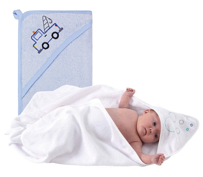 Полотенце махр. детское с капюшоном 75*75 см плот.350гр/м