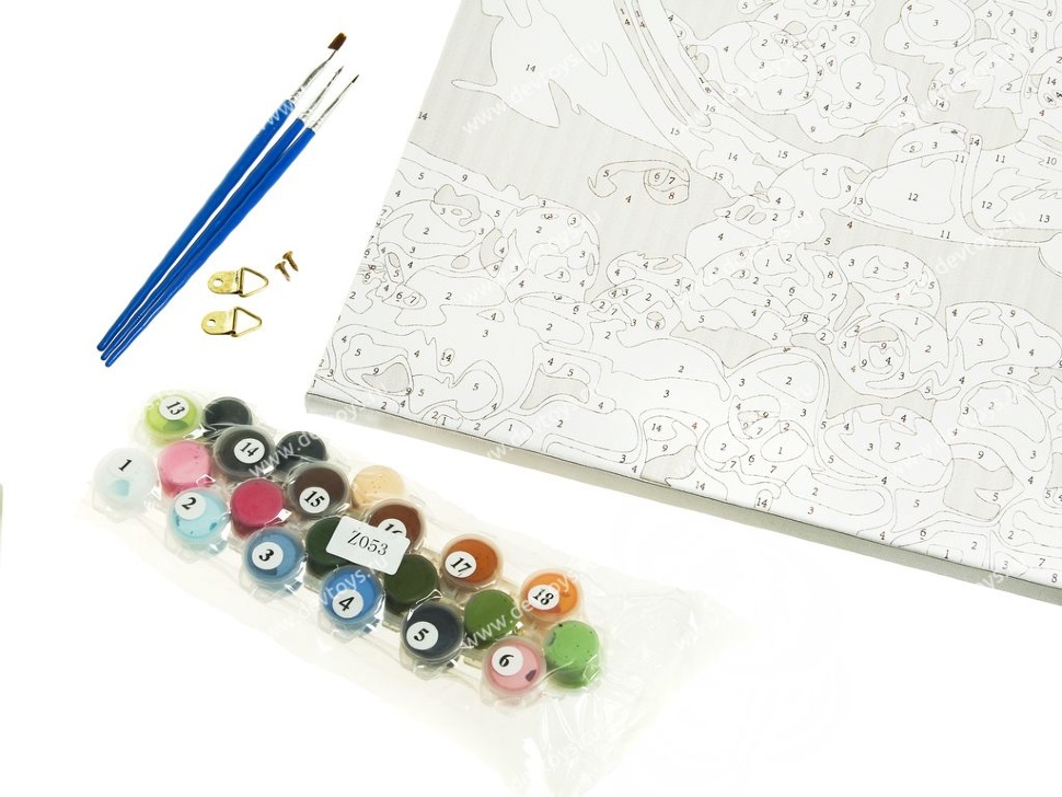 Набор для рисования картины по номерам, 40*50