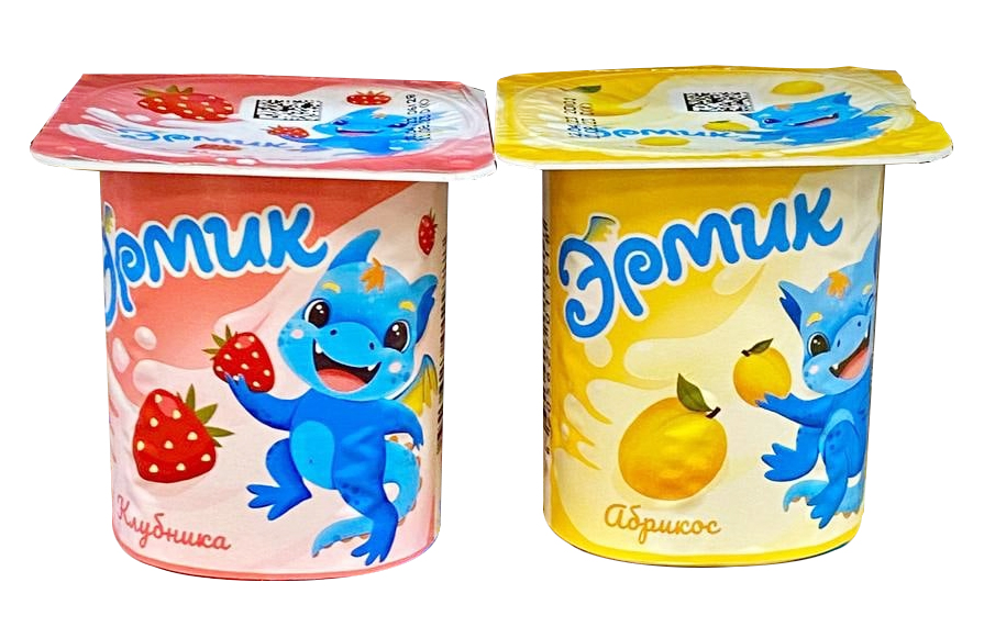 Продукт йогуртный Эрмик, БЗМЖ, 2,5% 110г, Эрманн ООО