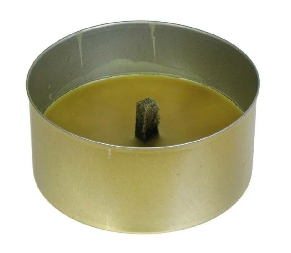 Свеча уличная антимоскитная, банка100х45 мм, Цитронелла