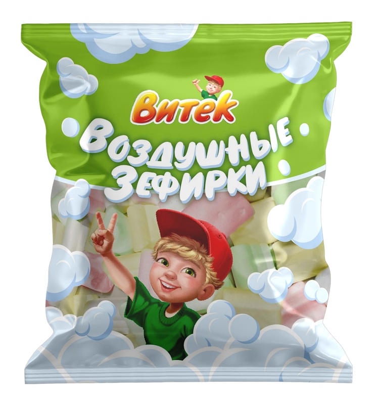 Жевательный зефир "Витек" воздушные зефирки 500 гр ООО "Витек"