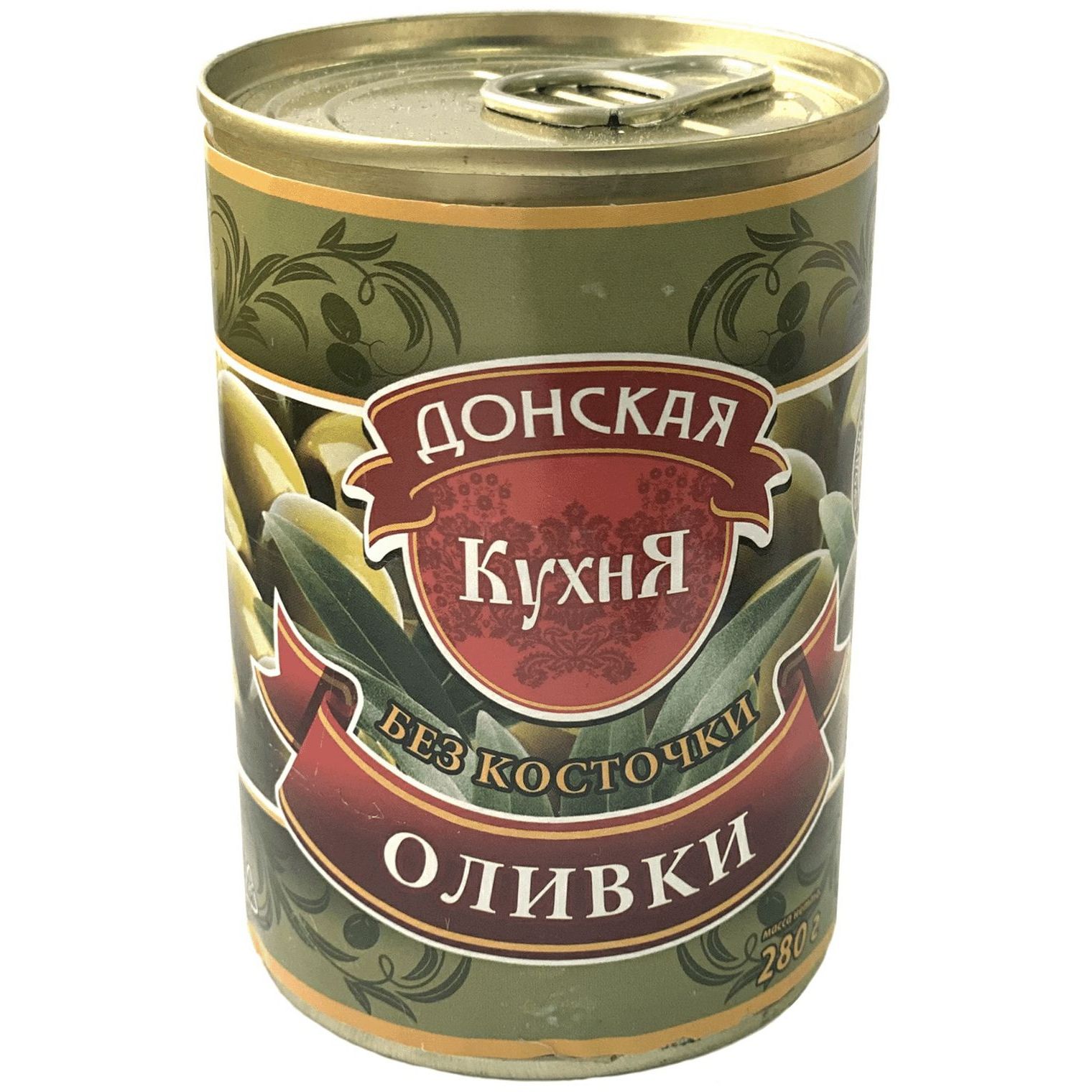 Оливки Донская кухня б/к 340 г ст/б