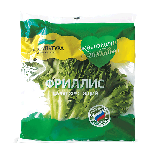 САЛАТ ФРИЛЛИС ПАКЕТИРОВАННЫЙ