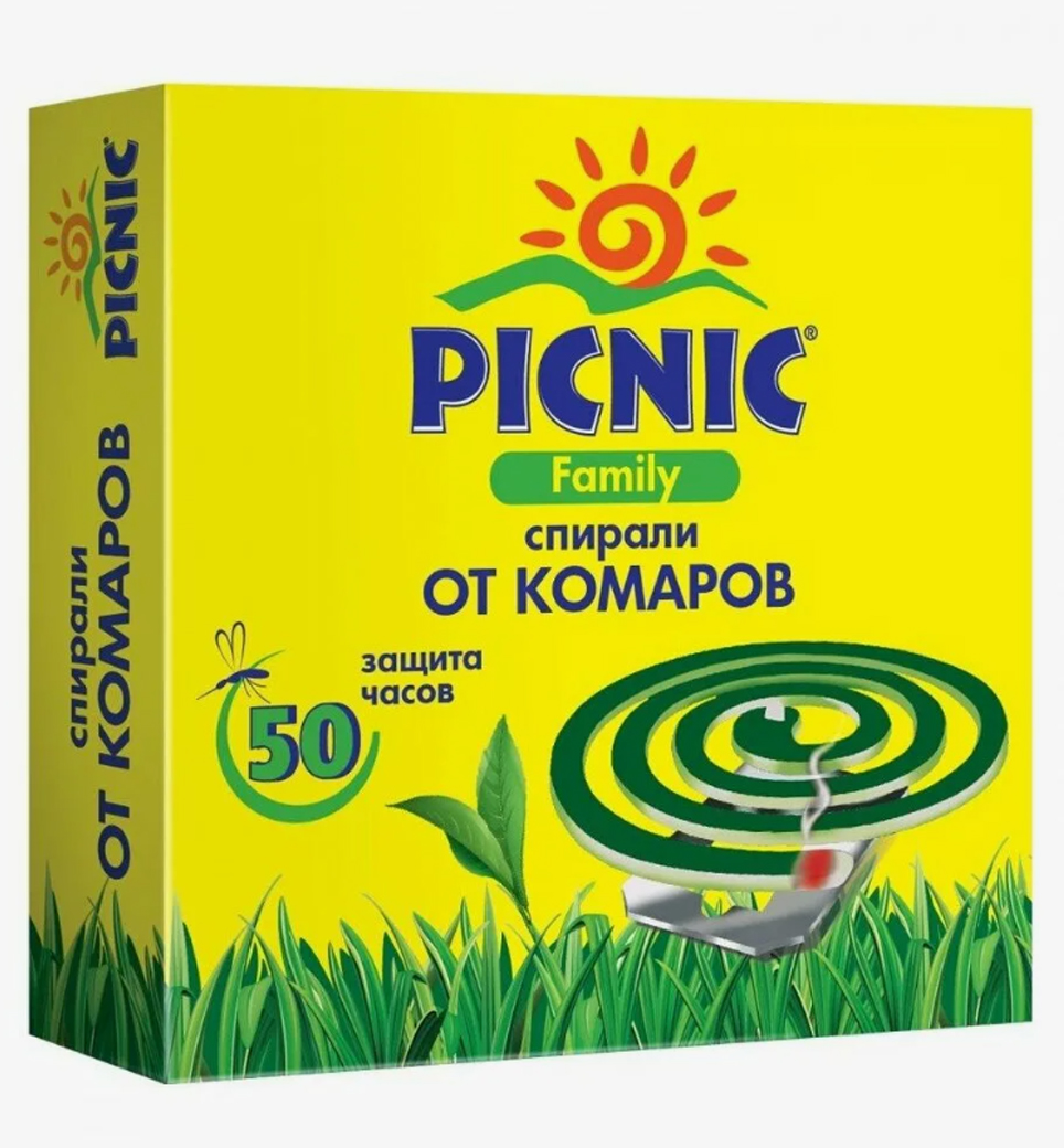 Спирали "PICNIC Family" 10 шт.