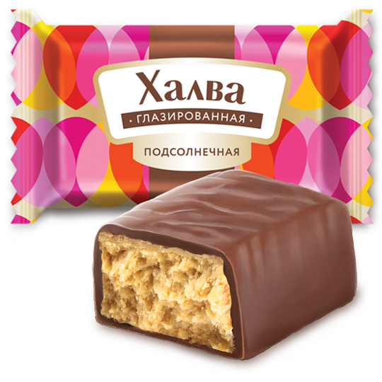 Конфеты "Халва глазированная" 500 гр. АКФ