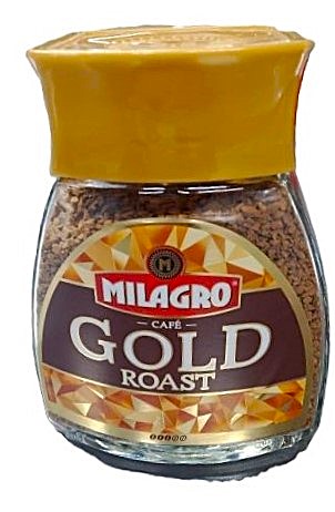 Кофе растворимый сублимированный Голд 190 г ст/б, ООО Интеркафе 