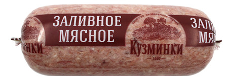 Заливное мясное Домашнее 0.95кг батон Кузминки
