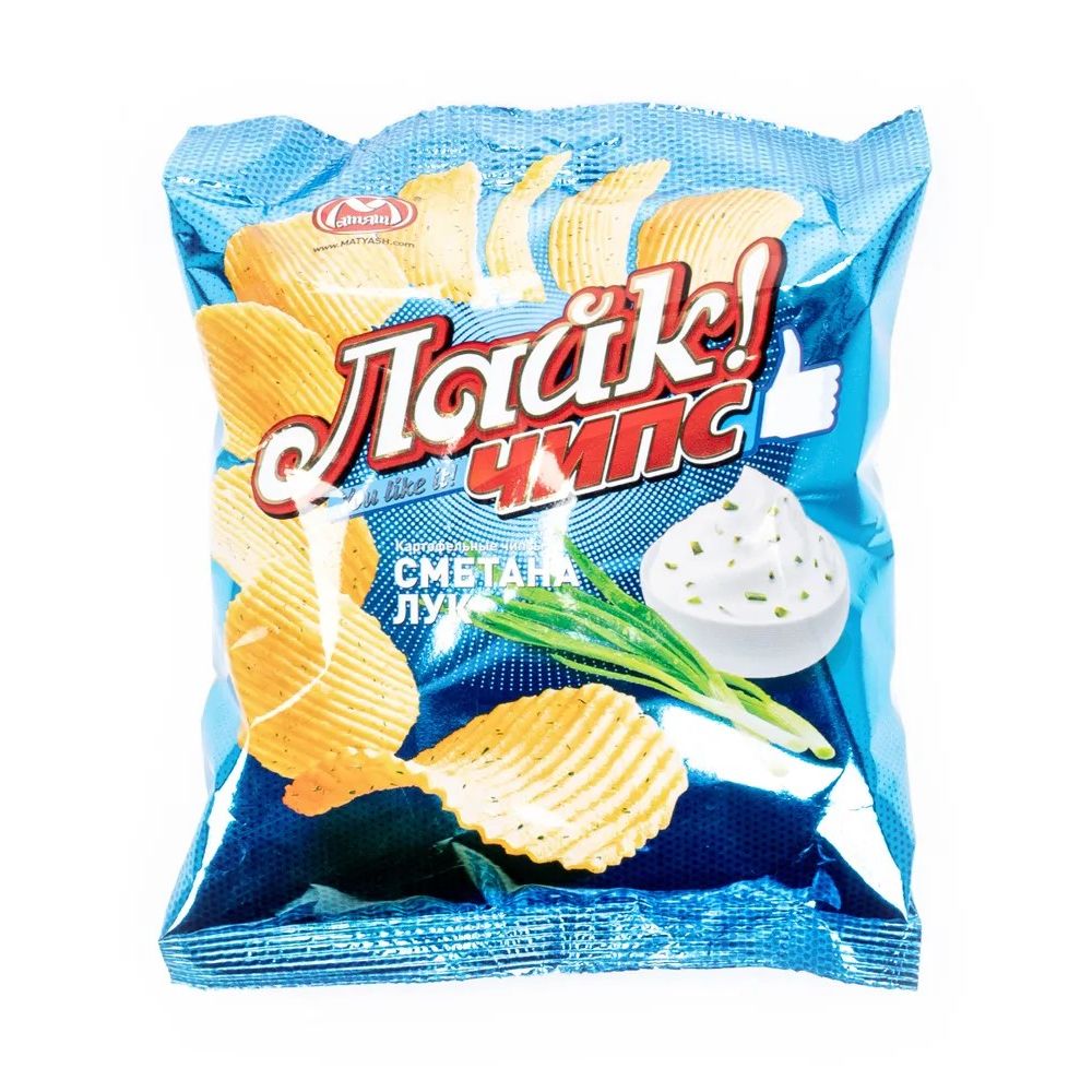 Чипсы овал "Лайк" 50г 