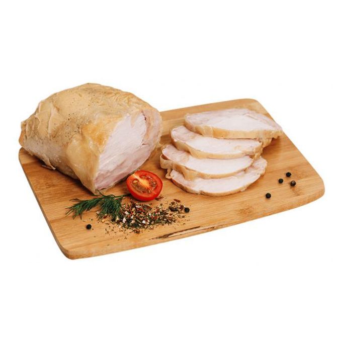 Рулет куриный "Классический" варено запеченный в/с, ПК "Родной продукт" ООО