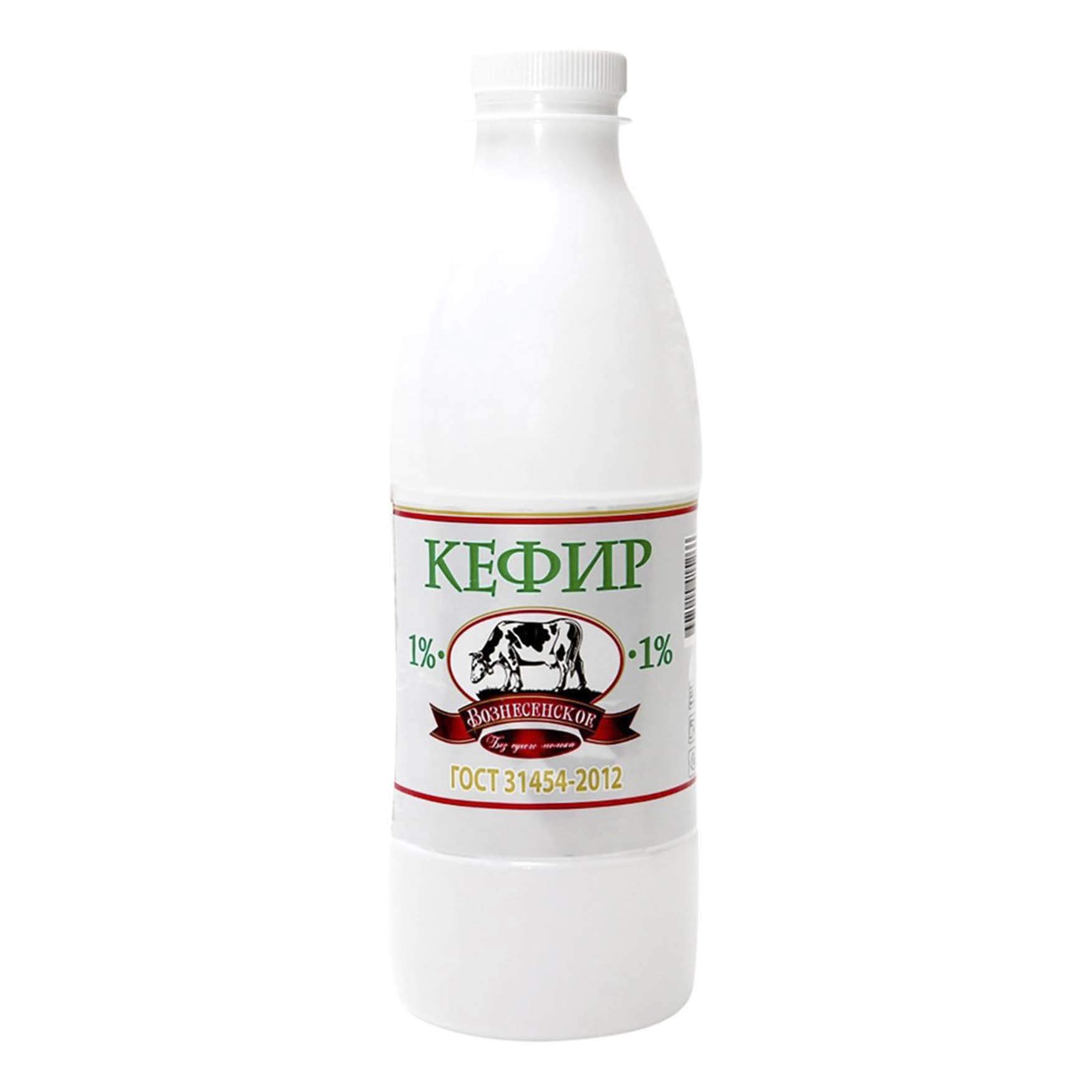 Кефир «Вознесенское» ГОСТ, МДЖ 1%, 900 г БЗМЖ АО «Фурмановский ГМЗ»