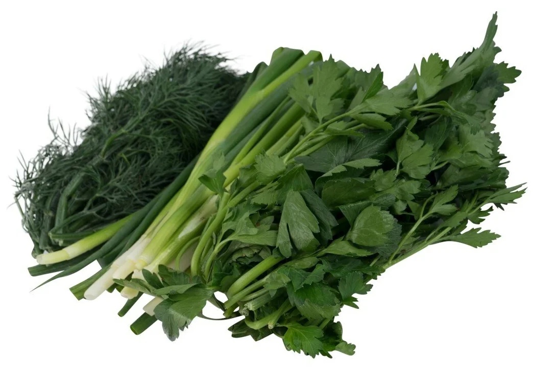 Зелень: сезонная, 250 гр