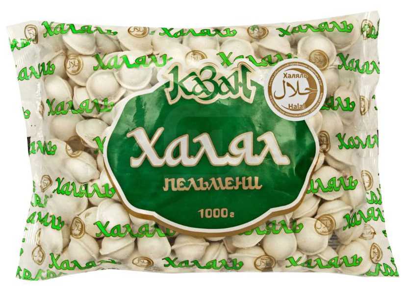 Пельмени Казан Халяль зам\фас\1 кг ИП Пчелин П.В.