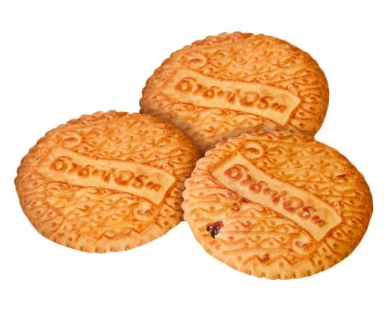 Печенье сахарное "Буби Юби" с изюмом 1кг ООО Слакон