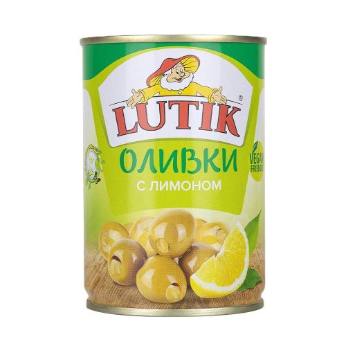 Lutik Оливки с лимоном 280г
