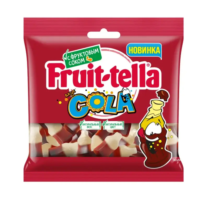 Жевательный мармелад Fruittella со вкусом колы 300гр Перфетти Ван Мелле ООО