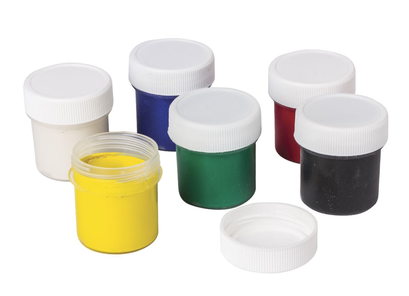 Краски гуашь 6 цветов 20 мл